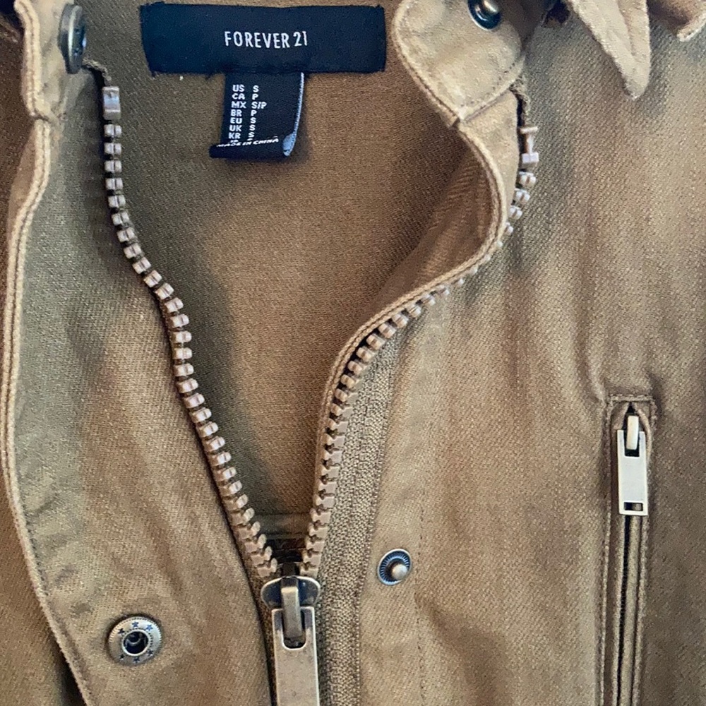 Forever 21 Utility Jacket - Picture 2 of 3